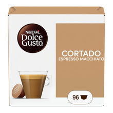 Carica l'immagine nel visualizzatore di Gallery, NESCAFÉ DOLCE GUSTO Cortado Espresso Macchiato Caffè 96 Capsule