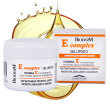 Carica l'immagine nel visualizzatore di Gallery, Bioderm E Complex Gel Lipoico Vitamina E, Acido Lipoico e Bisabololo 50 ml
