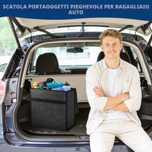 Carica l'immagine nel visualizzatore di Gallery, Organizer per Bagagliaio Auto in Feltro, 30*16*30cm Organizer Auto