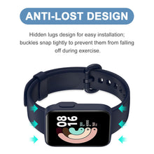 Carica l'immagine nel visualizzatore di Gallery, BANGTING 5 Pezzi Cinturino Compatibile con Xiaomi Mi Watch Lite/Redmi Braccialetto Ricambio (5 Colori)