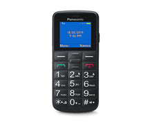 Carica l'immagine nel visualizzatore di Gallery, Panasonic KX-TU110 sbloccato, 0GB, Cellulare Facilitato, Ampio Display a Colori, Dual SIM, Chiamate Prioritarie a Mani L