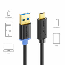 Carica l'immagine nel visualizzatore di Gallery, deleyCON 3,0m Cavo USB-C USB 3.0 5 Gbit/s USB-A a USB-C