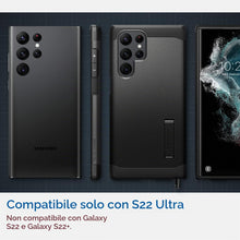 Carica l'immagine nel visualizzatore di Gallery, Spigen Cover Tough Armor per Samsung Samsung Galaxy S22 Ultra 5G