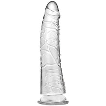 Carica l'immagine nel visualizzatore di Gallery, Dildo Trasparente Realistico – Consolatore da 20 cm Morbido e Flessibile con Forte Ventosa, Modello Anale per Principian