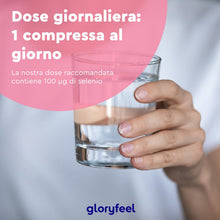 Carica l'immagine nel visualizzatore di Gallery, Integratore Selenio 365 Compresse Vegan (Scorta 1+Anno) 100µg Alto Dosaggio, Supporto Tiroide &amp; Difese Immunitarie, Comp