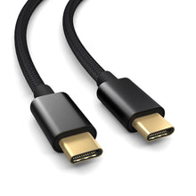 Carica l'immagine nel visualizzatore di Gallery, PAXO Cavo da USB C a USB C da 0,5 m, trasferimento dati a 10 Gbps, USB 3.2 Gen2x1, cavo di ricarica e cavo dati USB tipo