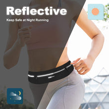 Carica l'immagine nel visualizzatore di Gallery, HAISSKY Marsupio Running Leggero e Idrorepellente con Fascia Regolabile