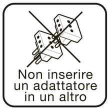 Carica l'immagine nel visualizzatore di Gallery, Poly Pool PP2351 Adattatore Triplo Spina 16 A (Standard Franco/Tedesco) Grande 2 Prese Bivalenti E 1 Presa Pluristandard