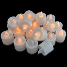 Carica l'immagine nel visualizzatore di Gallery, Diompirux 24 Candele LED, luci a LED realistiche e luminose, funzionamento a batteria, Candele Flickering Flameless, con