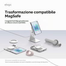 Carica l'immagine nel visualizzatore di Gallery, elago Cover Magnetica Trasparente per iPhone Duo