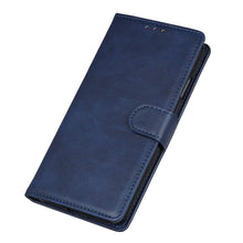 Carica l'immagine nel visualizzatore di Gallery, Custodia Cover per Motorola Moto G84 5G, [Funzione Stand] Premium Pu Flip Cover con Chiusura Magnetica. Blu Scuro