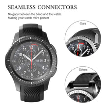 Carica l'immagine nel visualizzatore di Gallery, NotoCity Cinturino per Samsung Gear S3 Classic/Frontier/Galaxy Watch 46mm, Cinturini di Ricambio in Silicone 22mm per Ge