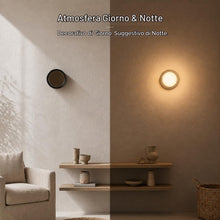 Carica l'immagine nel visualizzatore di Gallery, MARSI Applique LED da Esterno Rotonda IP65, Lampada da Parete e Soffitto Moderna, 9W, 3 Temperature di Colore 2800K/4000