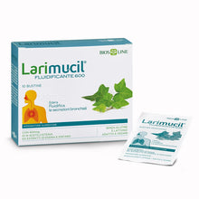 Carica l'immagine nel visualizzatore di Gallery, BIOS LINE Larimucil Fluidificante 600, Integratore Alimentare per le Vie Respiratorie, per Tosse e Catarro, Fluidifica l