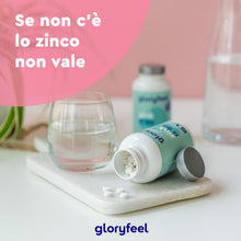Carica l'immagine nel visualizzatore di Gallery, Zinco Puro Integratore 15mg, Scorta + 1 Anno, 400 Compresse Vegan contro Acne e Brufoli, Antiossidante per Pelle Sana, Z