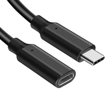 Carica l'immagine nel visualizzatore di Gallery, Cavo Prolunga USB C 1M, Cavo USB C Femmina a Maschio, Cavo Estensione USB Tipo C, Alta Velocità USB 3.2 10Gbps 5A/100W 4
