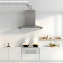 Carica l'immagine nel visualizzatore di Gallery, Aygrochy Tubo di scarico in PVC da 150 mm, tubo di ventilazione da 3 m, con 2 fascette stringitubo in acciaio inox, per 