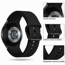 Carica l'immagine nel visualizzatore di Gallery, Cinturino per Samsung Galaxy Watch 4 40mm/44mm Cinturino Galaxy Watch 4 Classic 42mm/46mm, Galaxy Watch 6/6 Classic 43mm