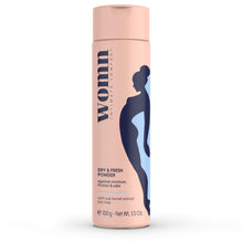 Carica l'immagine nel visualizzatore di Gallery, womn Polvere Intima Donna – Contro Sudore, Sfregamenti &amp; Odori 100 g
