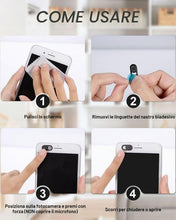 Carica l'immagine nel visualizzatore di Gallery, 10 Pezzi Copertura Privacy per Webcam, Cover Scorrevole Ultra Sottile per Laptop/MacBook/Smartphone/iPad