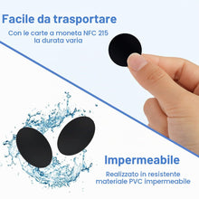 Carica l'immagine nel visualizzatore di Gallery, OFFCUP Ntag215 NFC Card, 20pezzi NTAG215 NFC Tag, Compatibili con Tutti Smartphone con Tecnologia NFCS, 504 Byte di Memo