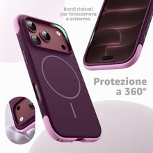 Carica l'immagine nel visualizzatore di Gallery, JETech Cover Magnetica Silicone per iPhone 18 Pro/17 Pro, Ciliegia Scuro