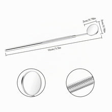 Carica l'immagine nel visualizzatore di Gallery, Kit per l'igiene dentale Specchio per denti orali per ispezione Dentista Igiene orale Pulizia Denti Tartaro Ablatore Kit
