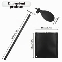 Carica l'immagine nel visualizzatore di Gallery, 4 Pz Pompa ad Aria Cuneo Gonfiabile,Cunei Gonfiabili per Porte Sollevabili, Cuscini Gonfiabili Sollevamento, Sollevatore