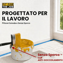 Carica l'immagine nel visualizzatore di Gallery, Fit For The Job Confezione da 2 pennelli da 10,2 cm per pittura rapida su pareti, soffitti, muratura, capannoni e recinz