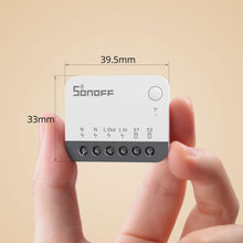 Carica l'immagine nel visualizzatore di Gallery, SONOFF ZBMINIR2 Zigbee Smart Switch 2-Way, Interruttore intelligente, controllo APP, Funziona con Alexa, Google Home, Ri