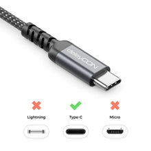 Carica l'immagine nel visualizzatore di Gallery, deleyCON 1,5m Cavo USB-A a USB-C Cavo di Ricarica e Dati per iPhone 17 15 16 Pro Max Air Galaxy A16 A56 S25 S24 S23 Pixe