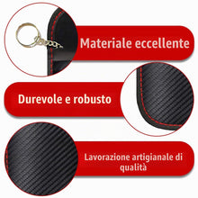 Carica l'immagine nel visualizzatore di Gallery, IKOPFLN 2 Pezzi Custodia Protettiva Per Keyless,Custodia Protettiva Chiavi Borsa Faraday,Borsa Per Blocco Segnale Chiave