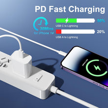 Carica l'immagine nel visualizzatore di Gallery, ilikable iPhone Cavo USBC 3 Pezzi 1M Ricarica Rapida Certificato MFi Lightning Cavo iPhone USB C per iPhone14/13/12Pro M
