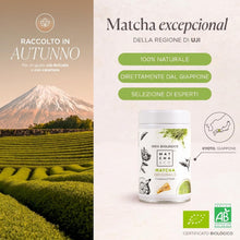 Carica l'immagine nel visualizzatore di Gallery, Matcha tea originale 100% bologico, grado cerimoniale, polvere organica dal giappone, naturale al 100%, tè matcha 80G - 
