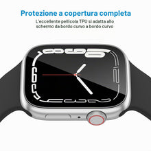 Carica l'immagine nel visualizzatore di Gallery, Amzpas 3 Pezzi Pellicola Protettiva per Apple Watch Series 6/5/4/SE 40mm, Auto Guarigione Senza Bolle con Kit D'Installa