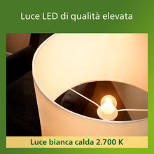 Carica l'immagine nel visualizzatore di Gallery, Philips UltraEfficient Lampadina LED P45 E14, Trasparente, Confezione da 6