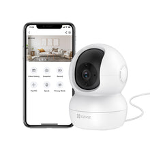 Carica l'immagine nel visualizzatore di Gallery, EZVIZ TY2 Telecamera da Interno Wifi IP Camera 1080p Grandangolare Visione Notturna Avviso Movimento Audio ad due vie Gr