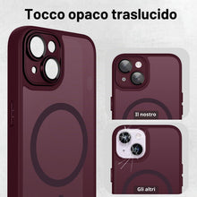 Carica l'immagine nel visualizzatore di Gallery, Cover per iPhone 13 Compatibile con MagSafe Prugna