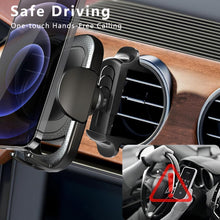 Carica l'immagine nel visualizzatore di Gallery, Supporto per cellulare per fori di ventilazione rotondi Supporto per auto Mercedes Benz/FIAT-500/ ibiza/MINI protezione 