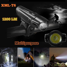 Carica l'immagine nel visualizzatore di Gallery, Set luci LED bici anteriore e posteriore ricaricabili USB IPX6