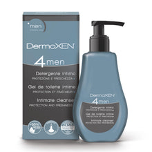 Carica l'immagine nel visualizzatore di Gallery, DERMOXEN Detergente Intimo Uomo Antibatterico e Antiodore Delicato 125 ml