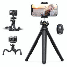 Carica l'immagine nel visualizzatore di Gallery, Lamicall Treppiede Smartphone Flessibile, [3 in 1] Mini Treppiede Cellulare