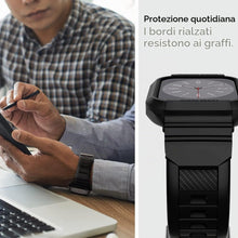 Carica l'immagine nel visualizzatore di Gallery, Spigen Rugged Armor Pro Cover con cinturino per Apple Watch 41/40/38mm