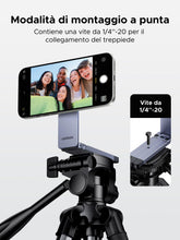 Carica l'immagine nel visualizzatore di Gallery, UGREEN Treppiede Magnetico per Telefono Grigio Nebulosa