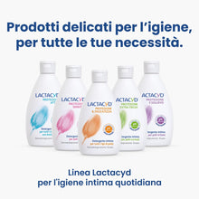 Carica l'immagine nel visualizzatore di Gallery, Lactacyd Protezione &amp; Delicatezza, Detergente Intimo per Tutti i Tipi di Pelle, Formula Senza Sapone, con Siero di Latte