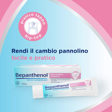 Carica l'immagine nel visualizzatore di Gallery, Bepanthenol Pasta Lenitiva Neonato, Crema Cambio Pannolino, Pantenolo, 100g