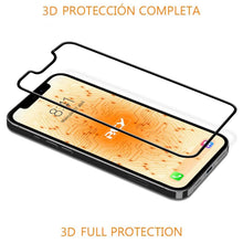 Carica l'immagine nel visualizzatore di Gallery, REY Pellicola salvaschermo 3D per Motorola Moto G06 - G06 Power, Nero, Vetro temperato, Copertura Completa, Pellicola Pr