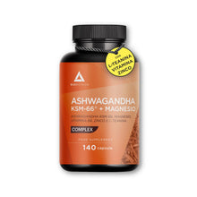 Carica l'immagine nel visualizzatore di Gallery, Ashwagandha KSM-66 + Magnesio COMPLEX - Ansia e stress | Più riposo, benessere mentale e fisico – Alto Dosaggio 5% Witha