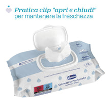 Carica l'immagine nel visualizzatore di Gallery, Chicco Salviette Neonato Megapack da 864 Salviette, Detergenti Multiuso Con Clip, Senza Alcool, Profumate, Adatte per Pe