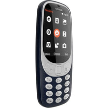 Carica l'immagine nel visualizzatore di Gallery, Nokia 3310 Telefono cellulare 2.4" ((6,1 cm) 2 MP, Bluetooth, 1200 mAh, Dual SIM)), Blu scuro [Germania]